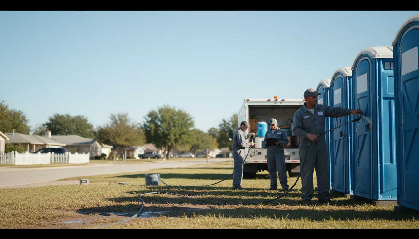 Long-Term Portable Toilet Rental in Archibald, LA near me